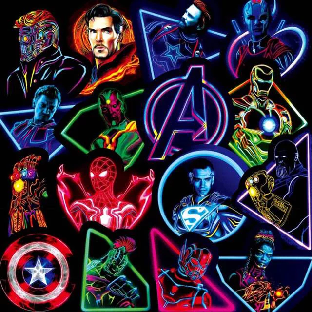 I received super stickers! - Marvel, Marvel Universe, Sticker, Stickers, Comics, Movies, Superheroes, Avengers