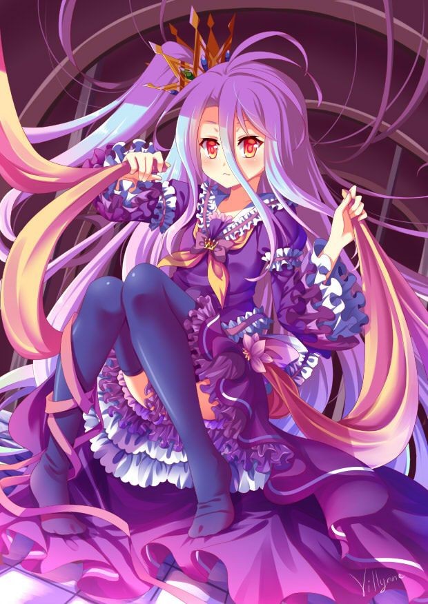 Shiro - Anime art, Art, No game no life, Loli, A selection, Longpost, Shiro (No Game No Life)