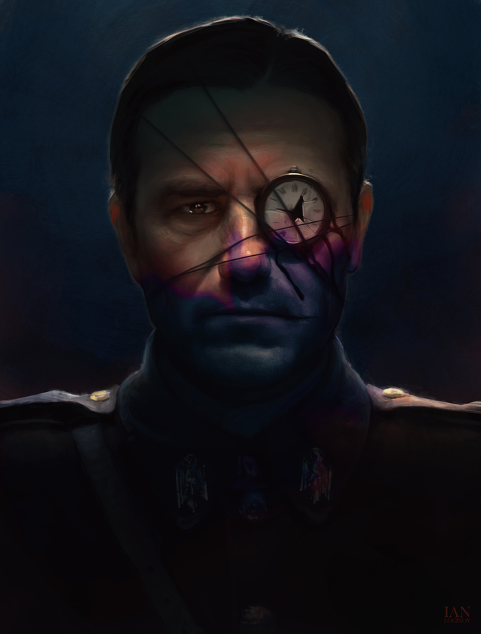 Captain Vidal art by Ian Loginov