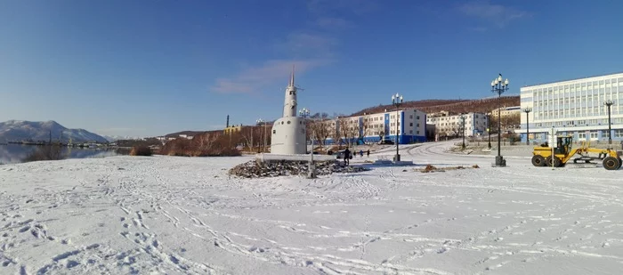 Рыбачий зимой. Камчатка. - Моё, Камчатка, Рыбачий (Камчатская область)