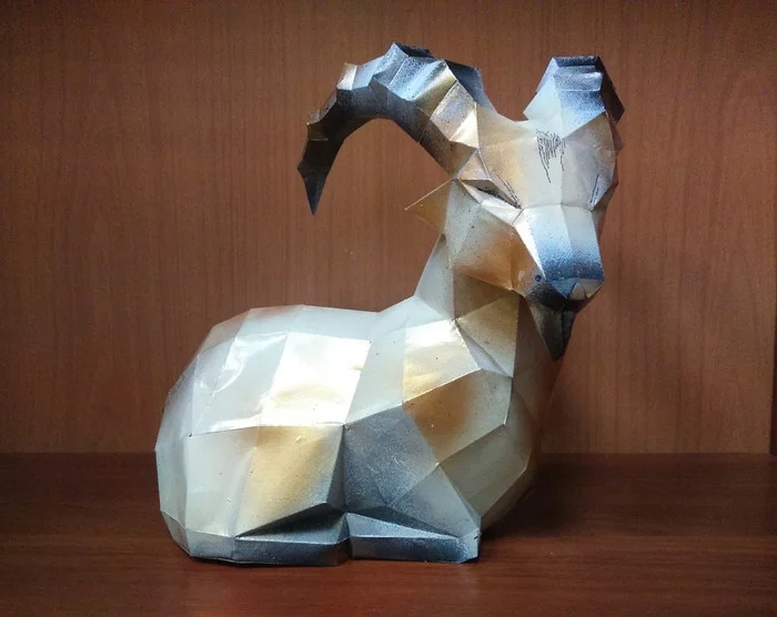 Papercraft. - Моё, Poligon, Papercraft, Бумага, Своими руками, Рукоделие без процесса, Длиннопост