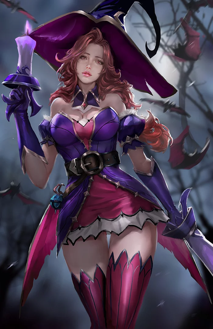 Bewitching Miss Fortune - Deviantart, Art, Drawing, Games, League of legends, Miss fortune, Cglas