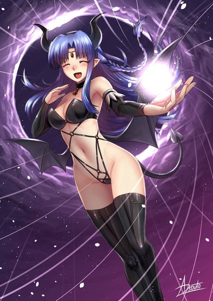 Succubus - NSFW, Art, Drawing, Anime art, Fate, Fan art, Anime, Medea, Adsouto