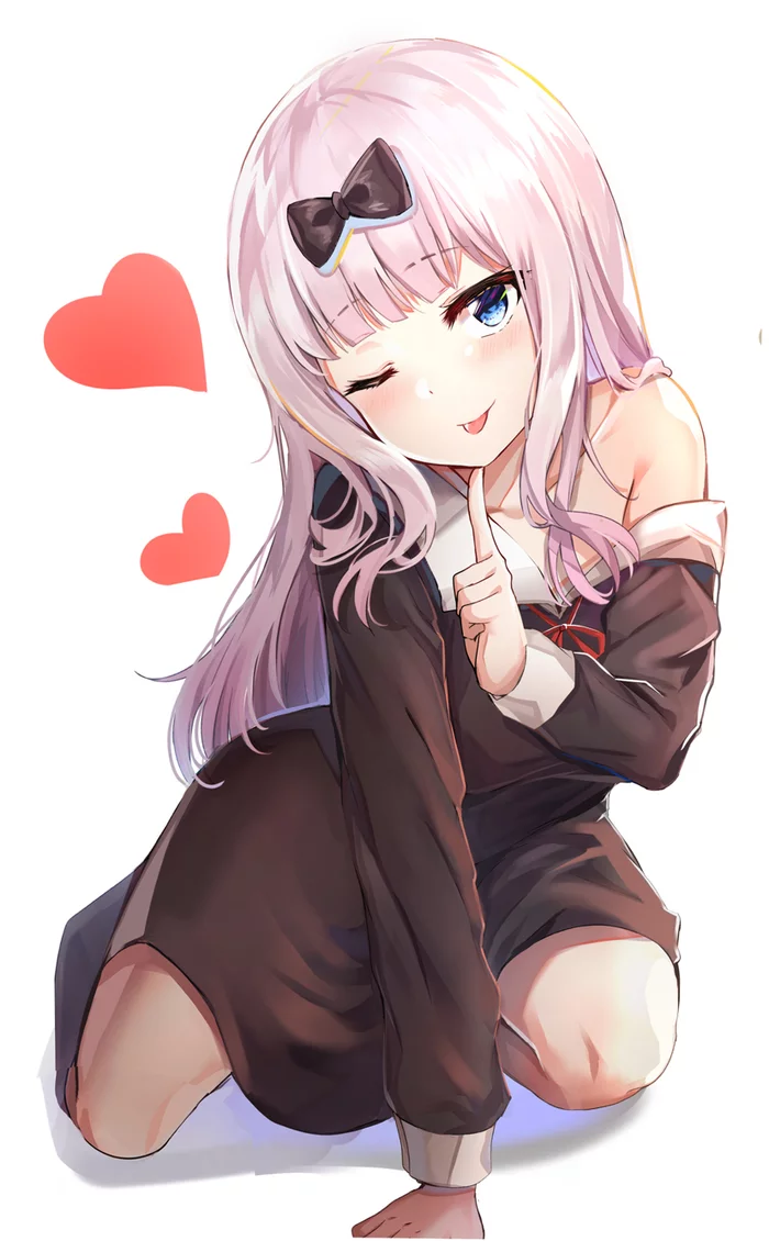 Chika - Girls, Anime, Anime art, Kaguya-Sama wa Kokurasetai, Fujiwara chika