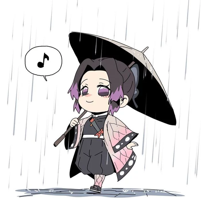 Hashiras Rain - Kimetsu no yaiba, Anime, Anime art, Longpost, Tomioka Giyuu, Kochou shinobu, Mitsuri Kanroji, Kyojuro Rengoku, Hashira