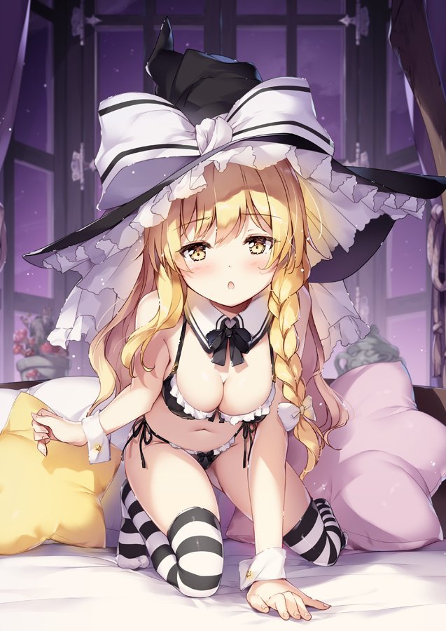 Артик от miyase mahiro - NSFW, Anime Art, Аниме, Kirisame Marisa, Touhou, Miyase mahiro