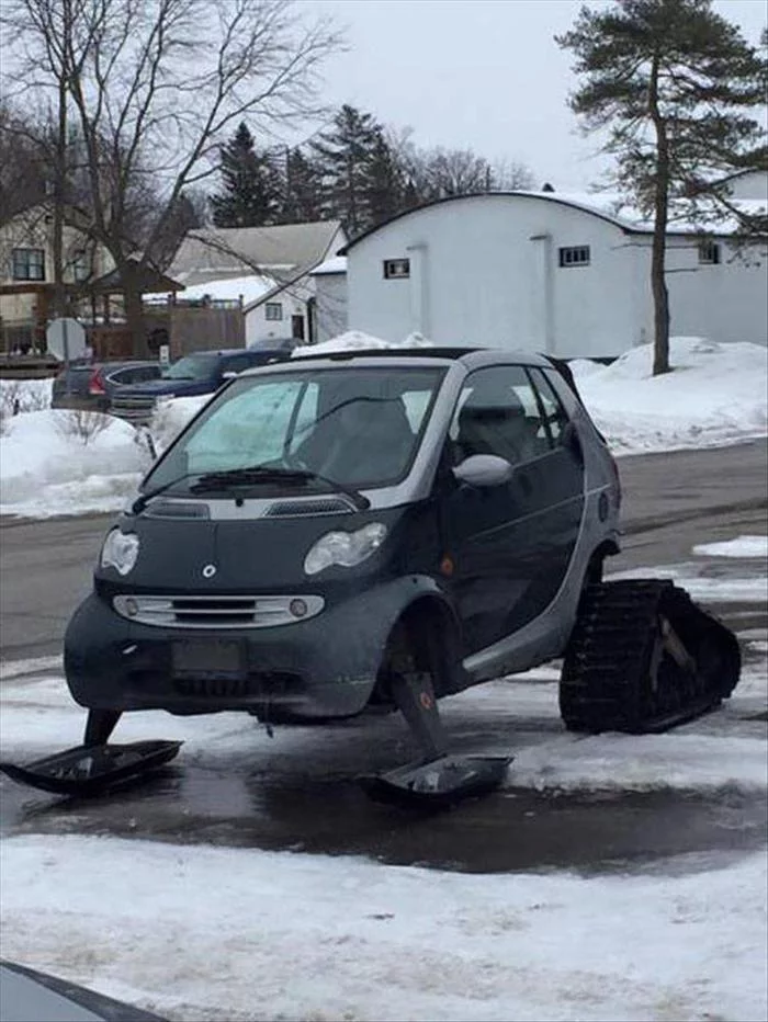 Ready for winter... - Smart, Auto, The photo, All-terrain vehicle