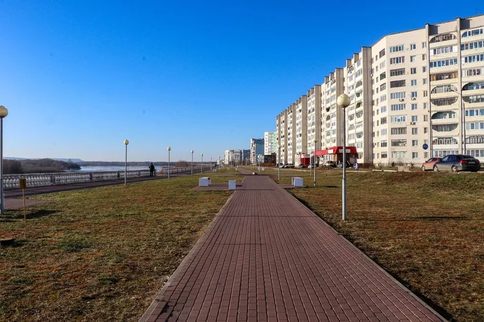 Embankment - My, Dzerzhinsk, Embankment, The photo, Architecture, Port, Fishermen, Mat, Longpost