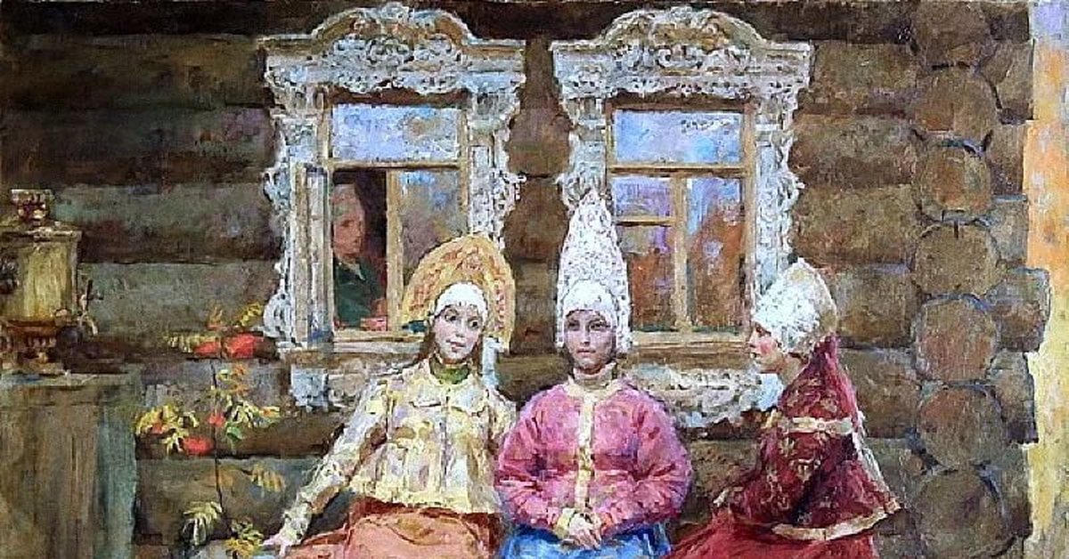 Фото три девицы под окном прикольные