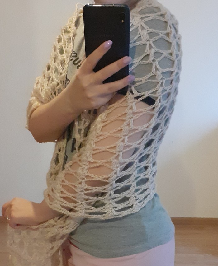 Утеплилась Рукоделие без процесса, Вязание крючком, Кот, Длиннопост