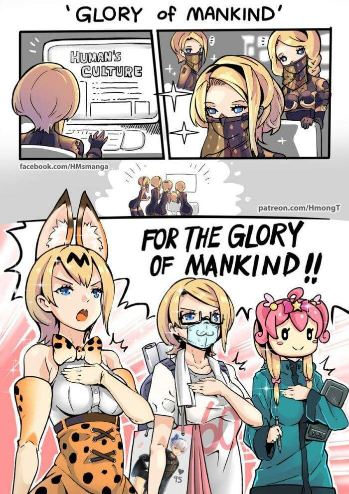 Glory to mankind - Art, NIER Automata, Not anime