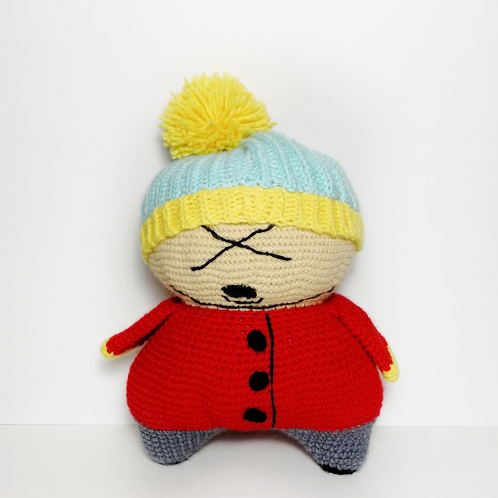 Моё. Южный парк Амигуруми, Эрик Картман, South Park, Рукоделие