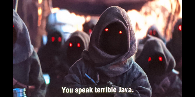 When OOP is not your main skill - Mandalorian, Java, Oop, Star Wars, Programming