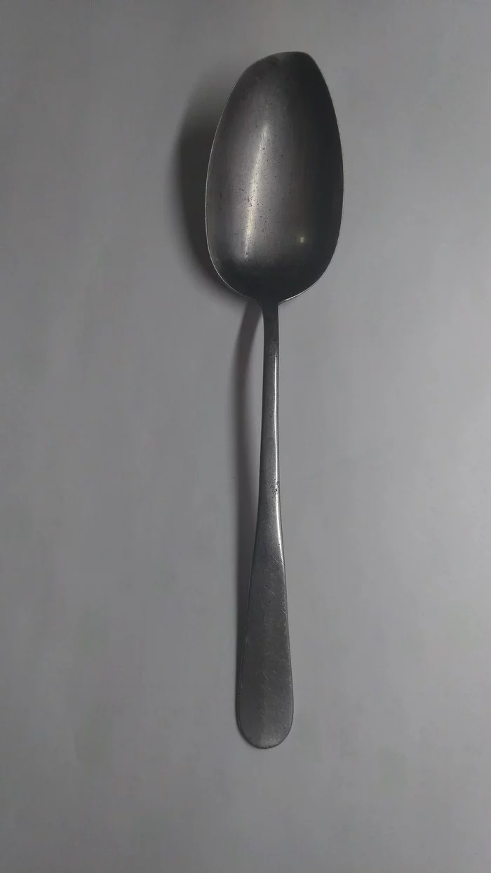 I'm looking for a manufacturer. - My, A spoon, The Second World War, Cutlery, Longpost