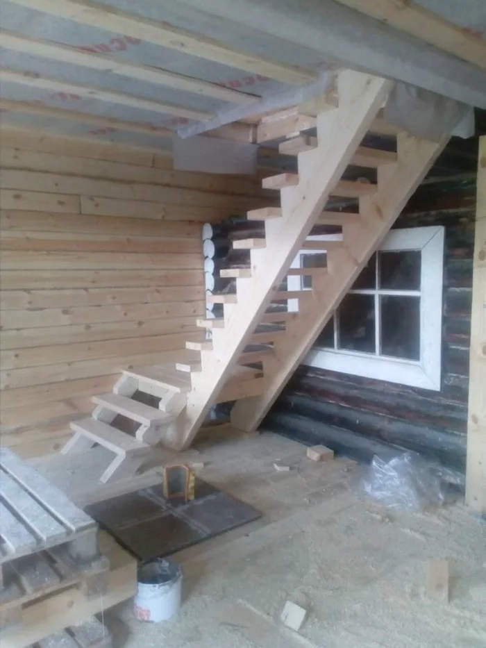 Pricing in the outback - My, Stairs, Home construction, Beloretsk, Pricing, Longpost