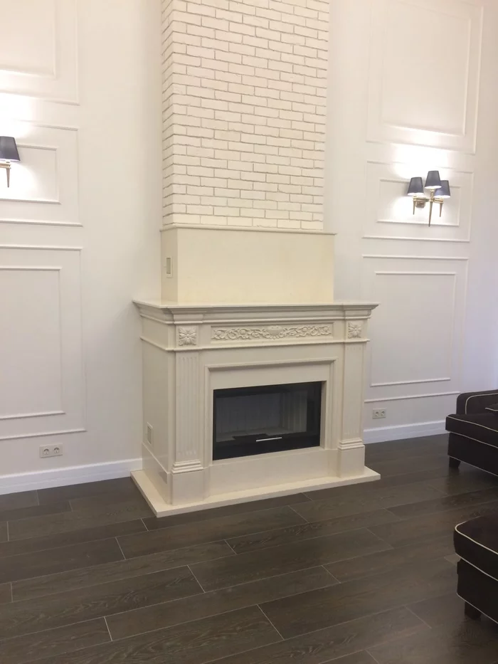 Fireplaces part 4 - My, Fireplace, Interior, Repair, Marble, Longpost