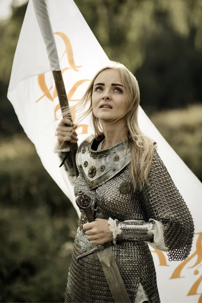 Joan of Arc - Cosplay, Russian cosplay, Joan of Arc, Beautiful girl, Knights, The photo, Sofia Letyago, Longpost, Girls