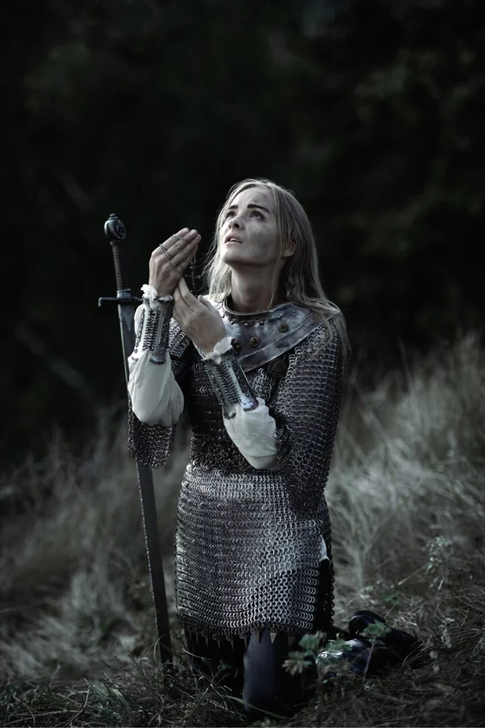 Joan of Arc - Cosplay, Russian cosplay, Joan of Arc, Beautiful girl, Knights, The photo, Sofia Letyago, Longpost, Girls