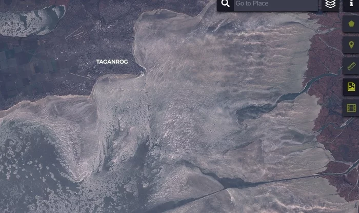 Таганрог,  море и песчаная буря - Таганрог, Песок, Ситуация, Море, Видео, Длиннопост