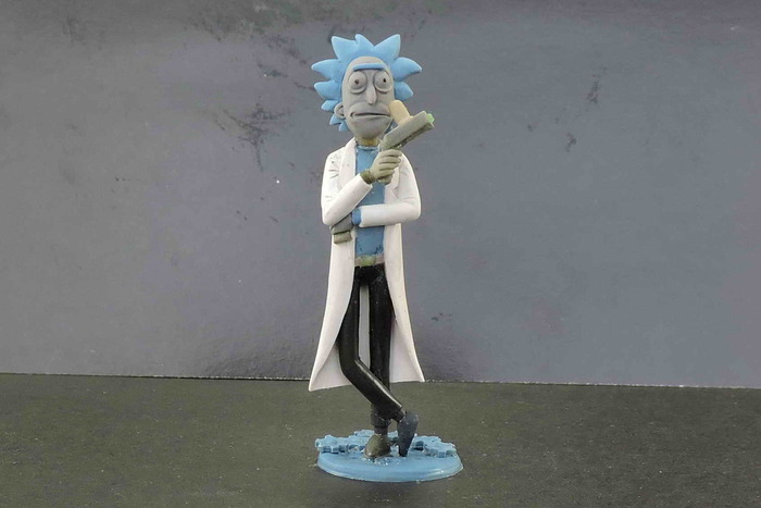 Бонд, Рик, Бонд - в какой-то из мультивселенных... Рик и Морти, Рик, Лепка, Рукоделие с процессом, Длиннопост