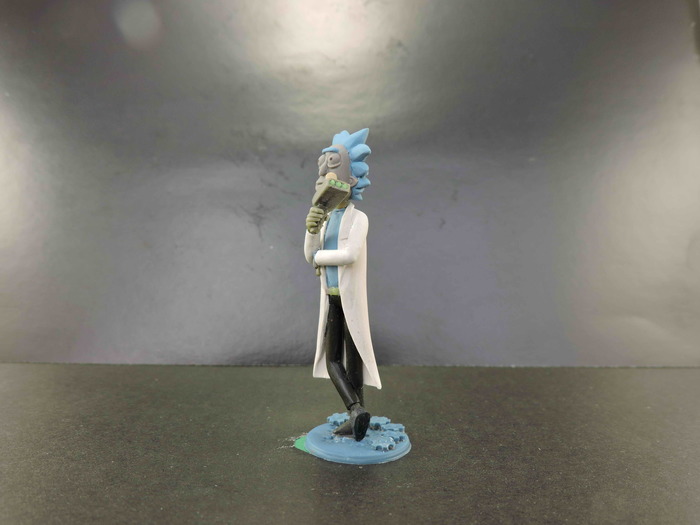 Бонд, Рик, Бонд - в какой-то из мультивселенных... Рик и Морти, Рик, Лепка, Рукоделие с процессом, Длиннопост