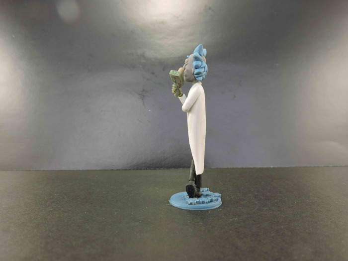 Бонд, Рик, Бонд - в какой-то из мультивселенных... Рик и Морти, Рик, Лепка, Рукоделие с процессом, Длиннопост