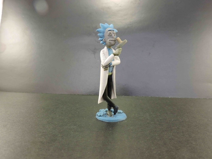 Бонд, Рик, Бонд - в какой-то из мультивселенных... Рик и Морти, Рик, Лепка, Рукоделие с процессом, Длиннопост