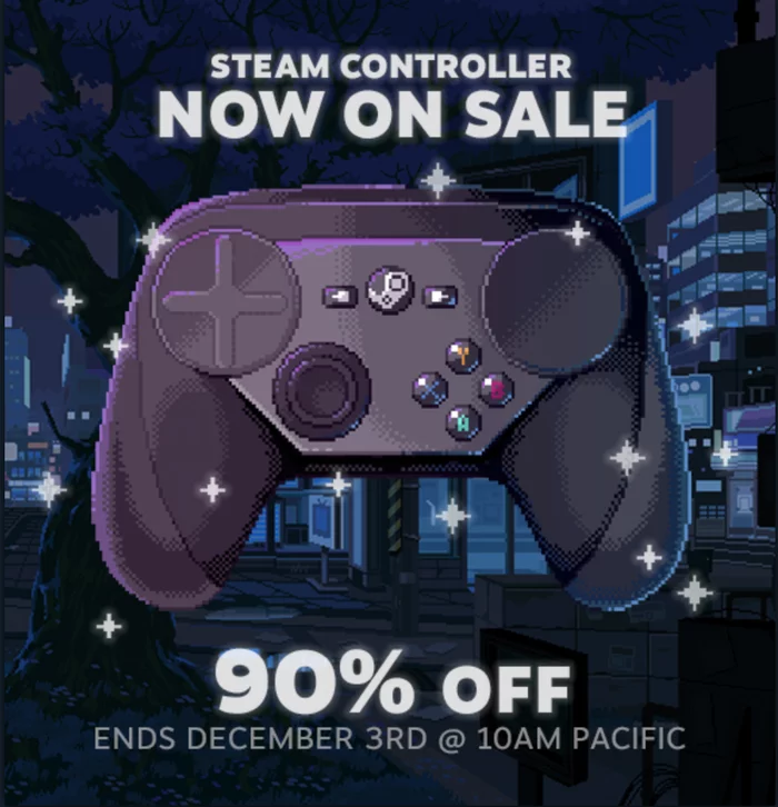 Steam Controller 90% скидка (не СНГ, но заморочившись можно купить с доставкой в СНГ) - Моё, Steam, Распродажа, Контроллер Steam, Длиннопост