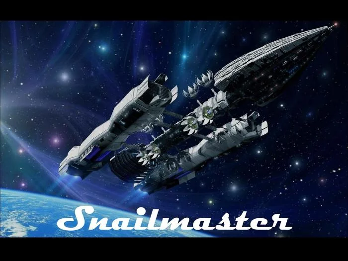 Snailmaster - Моё, Длиннопост, Малая проза, Фантастика, Звездолеты, Улитка