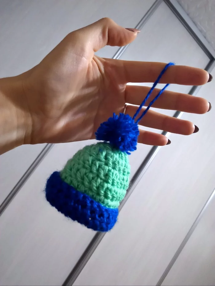 Mini hat - My, With your own hands, Knitting, Handmade, Crochet