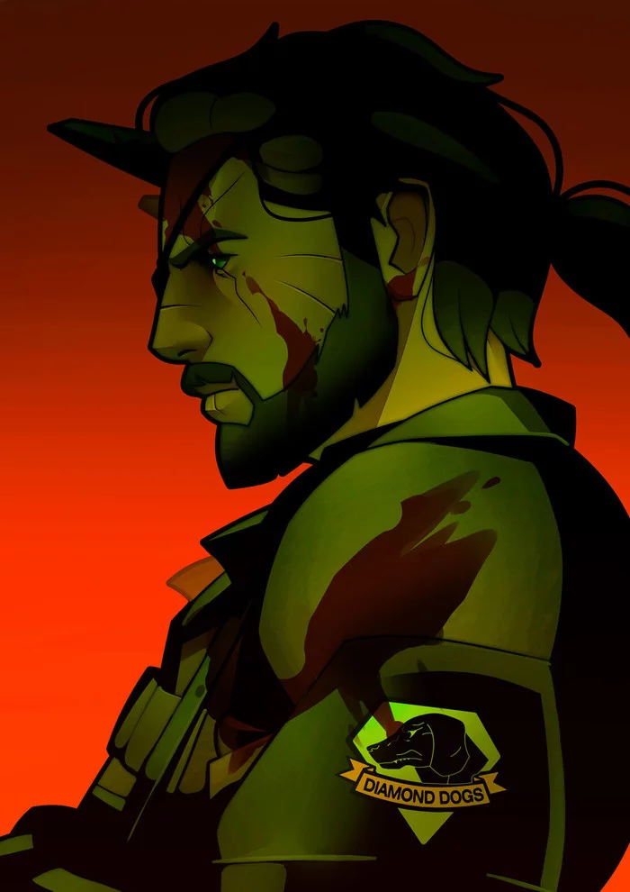 Venom Snake - Venom Snake, Metal gear solid 5, Metal gear solid, Art, Games, Longpost