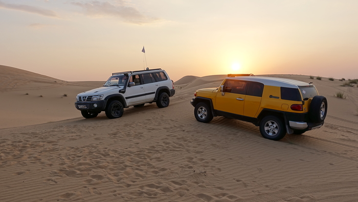 Арабские приключения, часть 2 - Конвой для новичков Пустыня, Land Cruiser, ОАЭ, Автоклуб, Длиннопост, Видео