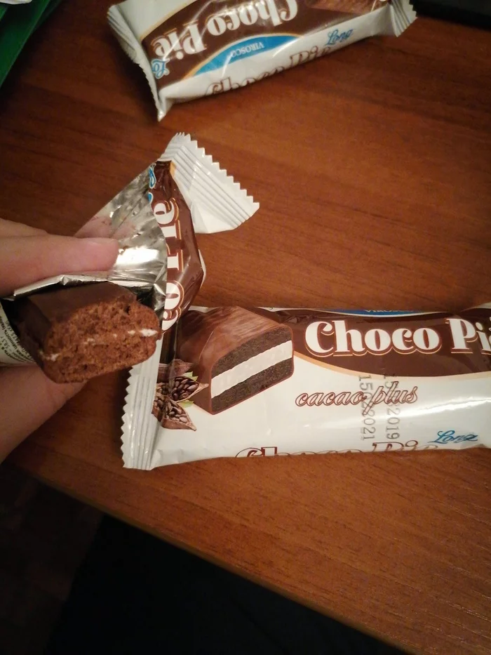 I bought a new chokopay - My, Deception, Choco pie, Resentment