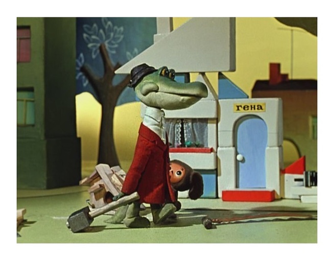 Each of us is a little Gene - Positive, Crocodile Gena, Cheburashka, Cartoons, Longpost