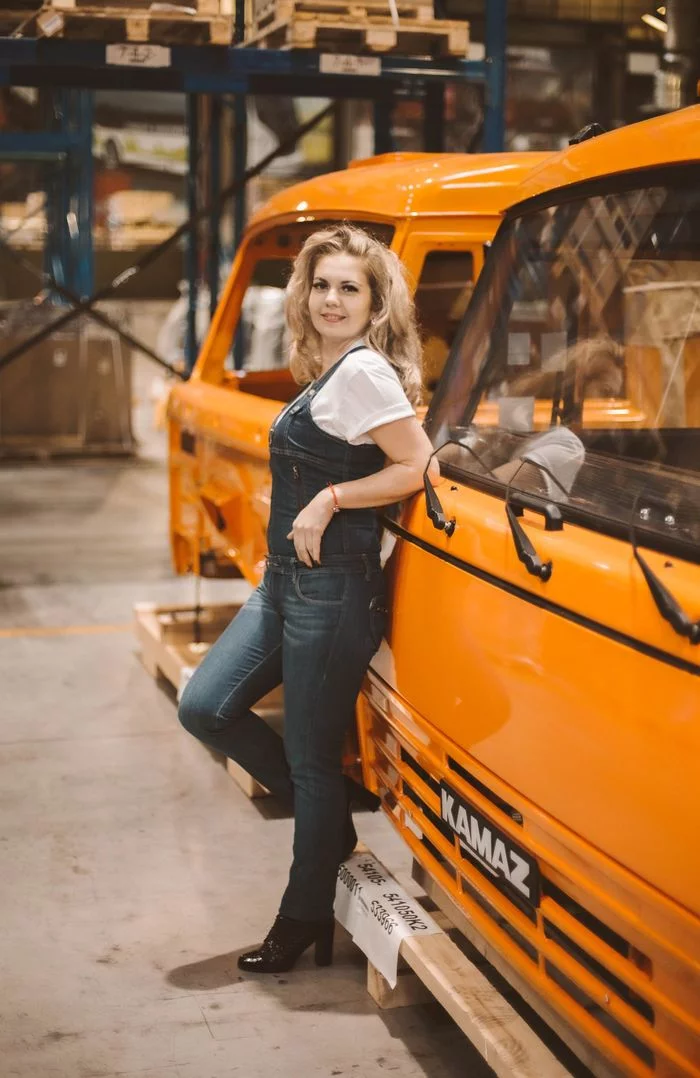 ZAVOD resident Irina Cheremiskina - I dream of getting married and having a daughter - Kamaz, Girls, Production, Zavodchanki, Gorgeous, PHOTOSESSION, Marriage, Video, Longpost, Yandex Zen