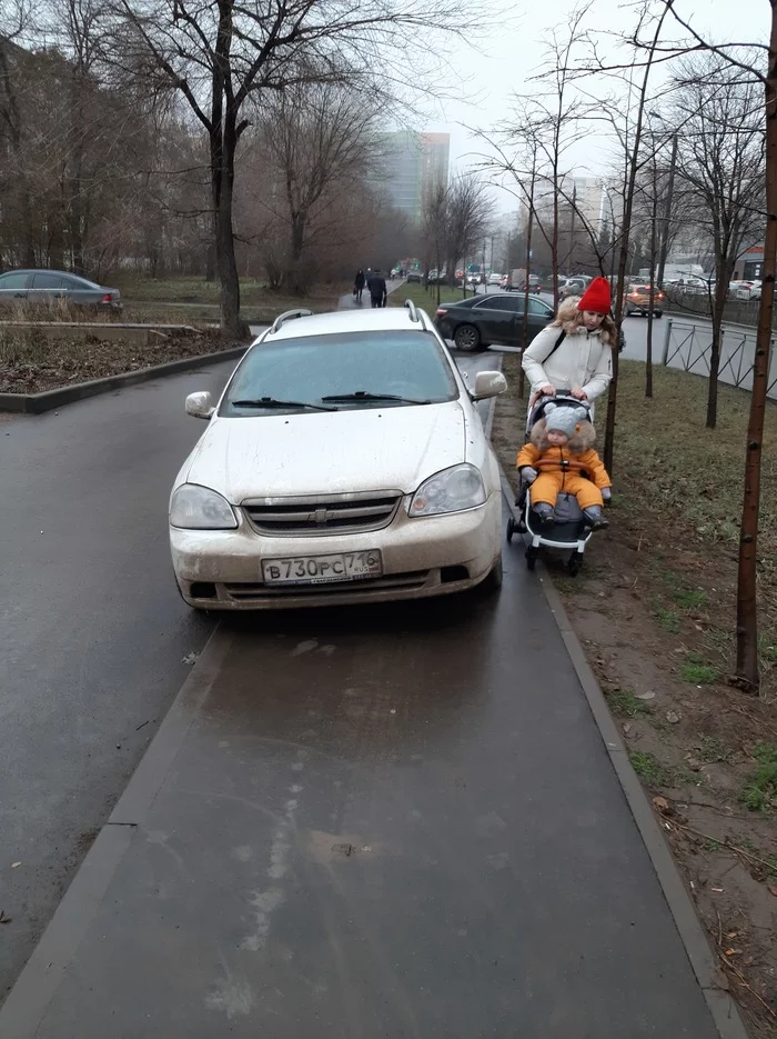 The ending of the story of how citizens turned a sidewalk into a parking lot - Violation of traffic rules, Mat, Longpost, Negative