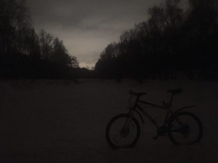 На велосипеде по снегу и льду: как я полюбил зиму Истории из жизни, Жизнь, Велосипед, Disgusting Men, Длиннопост