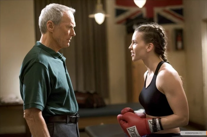 Million Dollar Baby directed by Clint Eastwood - Clint Eastwood, Morgan Freeman, Movies, Longpost, Hillary Swank, Million Dollar Baby (film)