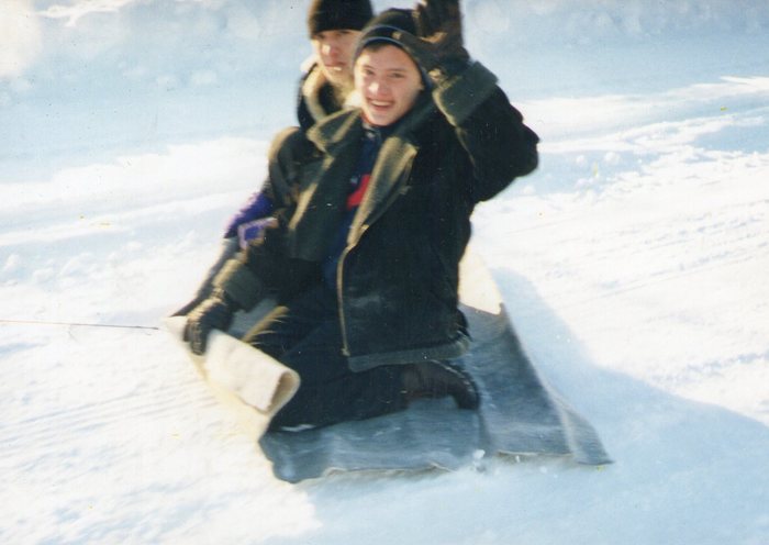 Зимние забавы Развлечения, Север, 90-е, Фотография, Длиннопост