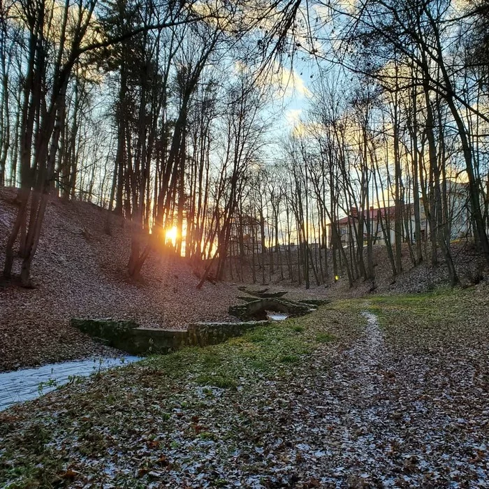 Tyshkevich Park in Logoisk - My, Beginning photographer, Mobile photography, The photo, Longpost