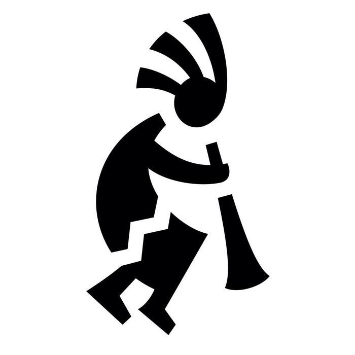 Daily icon вЂ“ Kokopelli - NSFW, My, Icons, Kokopelli, Fertile, Mat