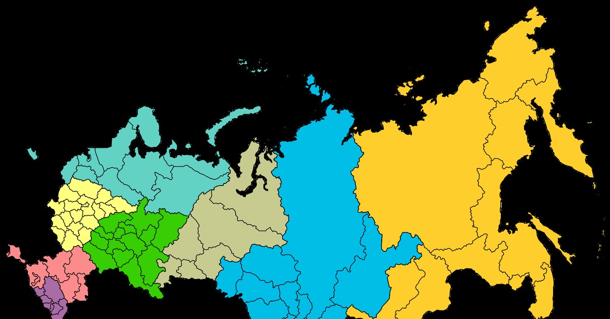 Федеральные округа российской федерации 2022 год