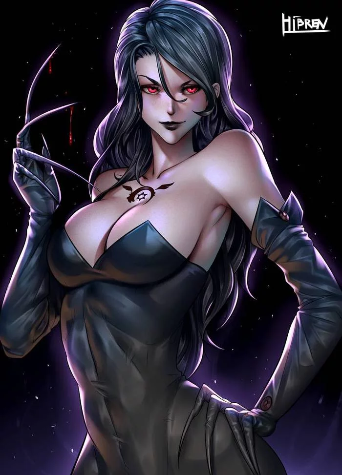 Lust - DeviantArt, Арт, Рисунок, Anime Art, Fullmetal Alchemist, Lust, Hibren