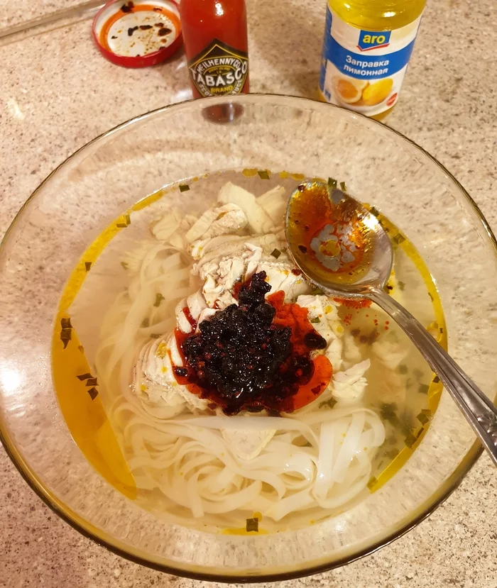 Easiest noodles and great sauce - Food Review, Men's cooking, Noodles, Fo Bo, Sauce, Longpost