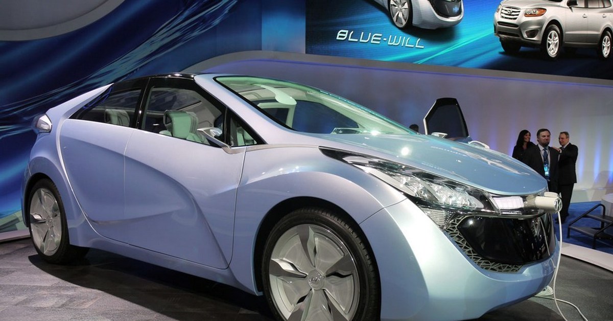 Купить хендай электрический. Электрокар Хендай. Hyundai Electric Concept. Hyundai Electric car Concept. Хёндай электромобиль 2022.