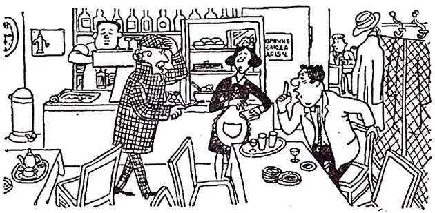 Detective mystery #3. INCIDENT IN THE RESTAURANT - Warnicke, Inspector, Mystery