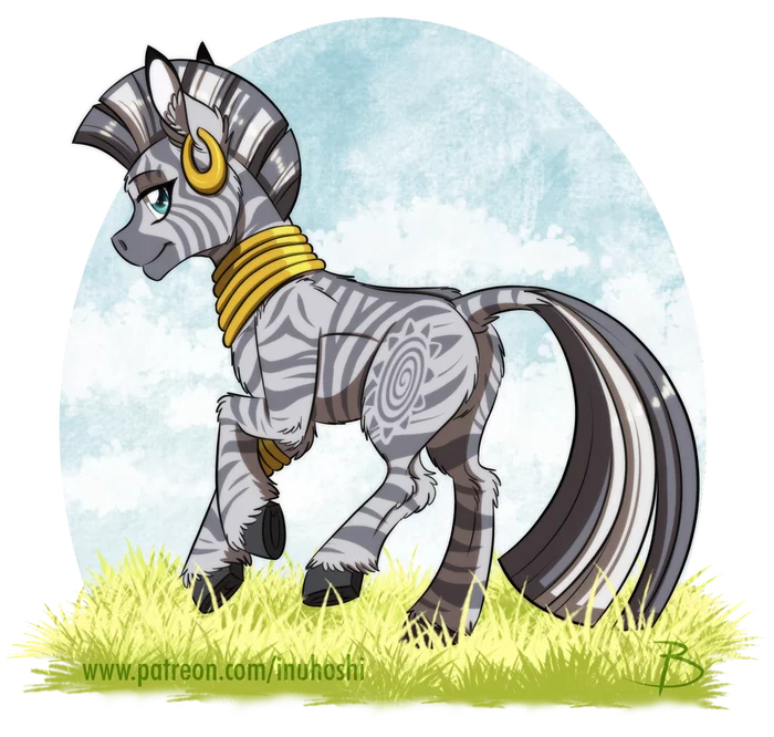 Zecora - My little pony, MLP Zebra, Zecora, Inuhoshi-To-Darkpen