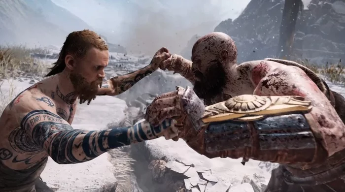 Самая захватывающая игра 2018 года на PS4 - God of War, Кратос, Игры, Видео