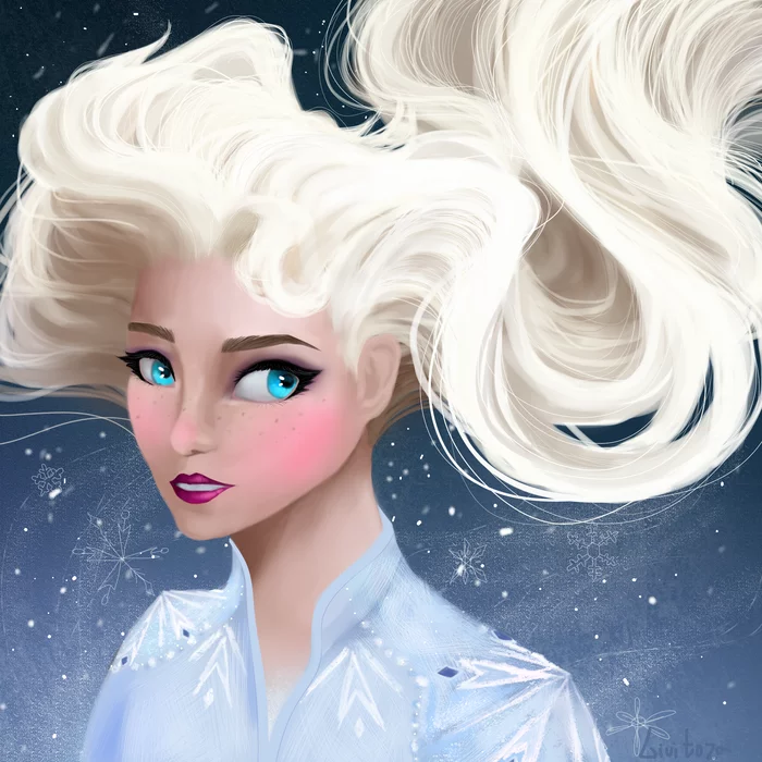 Frozen 2 - Elza - My, Elsa, Frozen 2, Livitoza