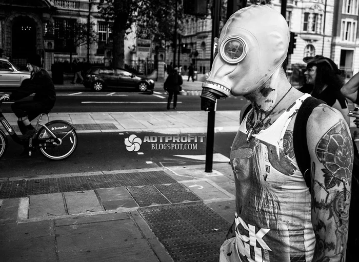 Zombies in London - The photo, Zombie, London, Society, Longpost